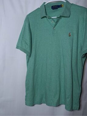 Polo by Ralph Lauren Men’s Seafoam Green Short-Sleeve Polo
